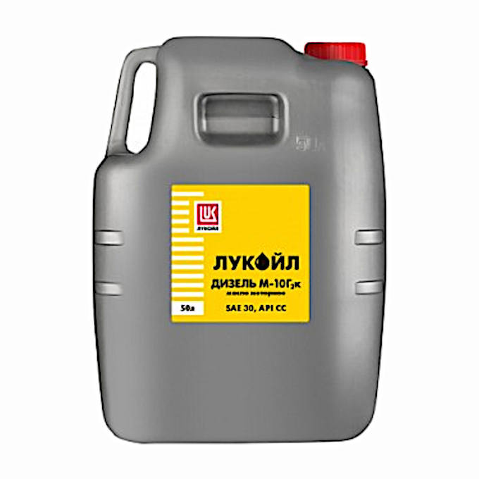 Масло моторное LUKOIL М10Г2К, канистра 50л/43кг