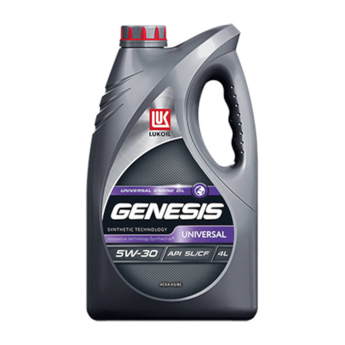 Масло LUKOIL GENESIS UNIVERSAL 5W-30 SL/CF, канистра 4л/3,408кг