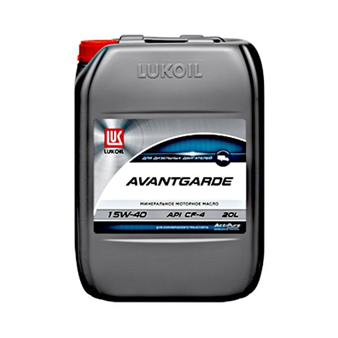 Масло моторное LUKOIL Avantgarde 15W-40 CF-4/SG, канистра 20л/17,2кг