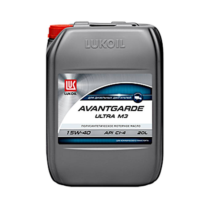 Масло моторное LUKOIL Avantgarde Ultra M3 15W-40 CI-4/SL, канистра 20л/17,6кг