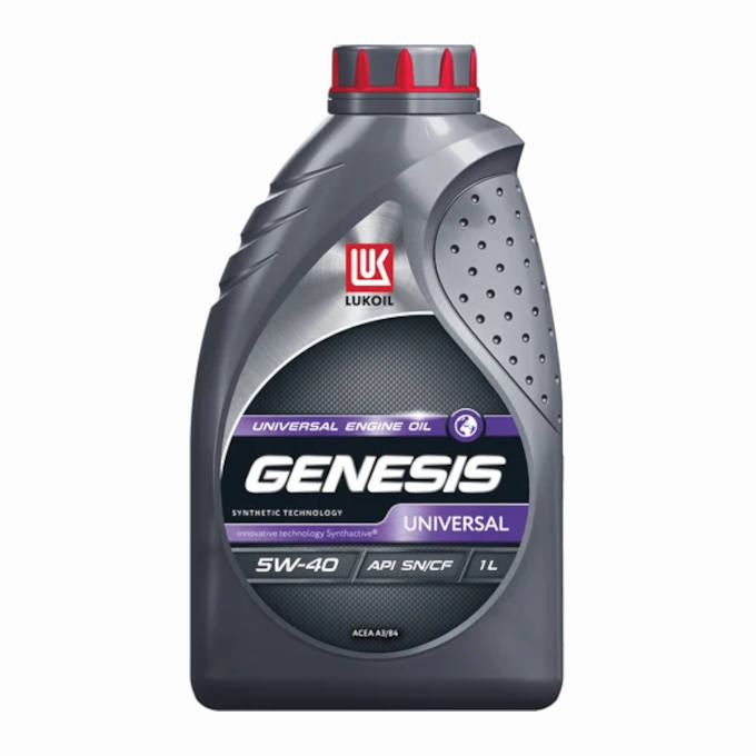 Масло LUKOIL GENESIS ADVANCED 5W-40 SN/CF, канистра 1л/0,849кг