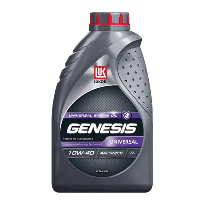 Масло LUKOIL GENESIS UNIVERSAL 10W-40 SN/CF, канистра 1л/0,856кг