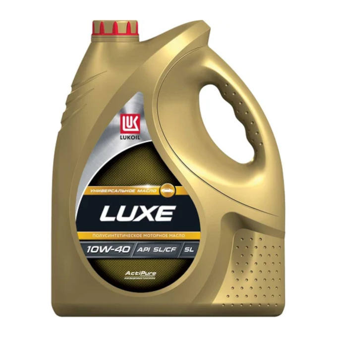 Масло LUKOIL LUXE 10W40 SL/CF, канистра 5л/4,35кг