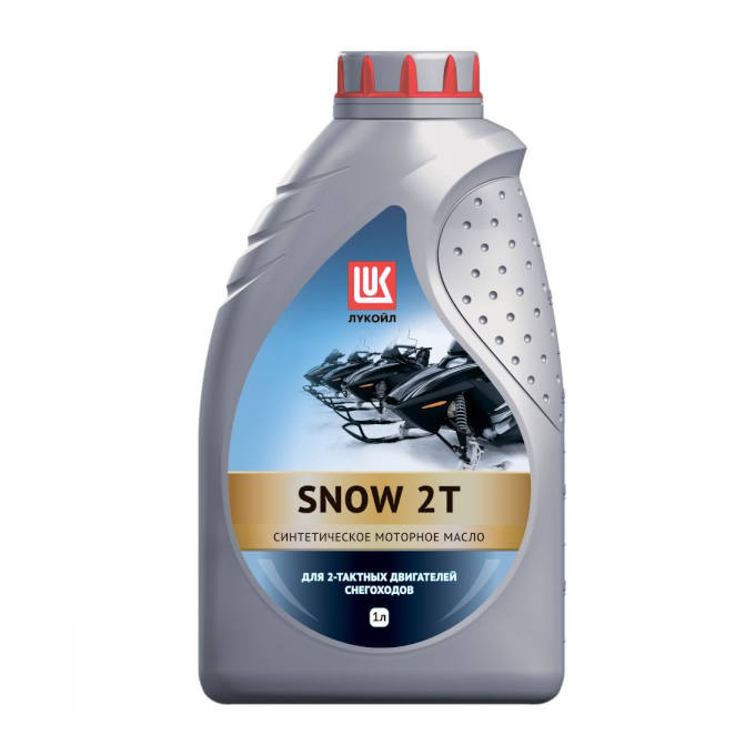 Масло LUKOIL SNOW synth 2T, канистра 1л/0,854кг